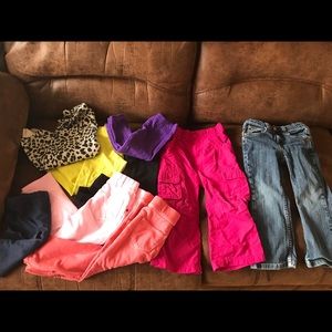 Toddler girls assorted pants and leggings